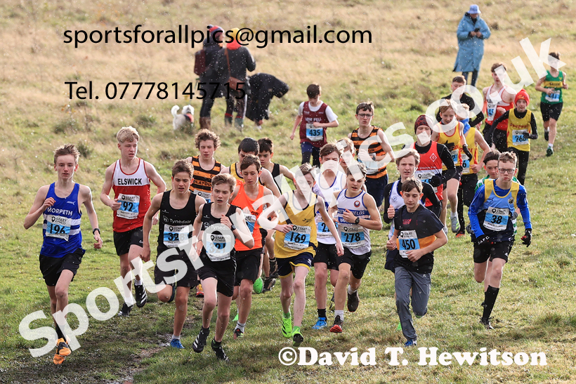 Boys Under-15s 2025 Start Fitness NEHL, Wrekenton, Gateshead, Sunday, November 23rd. Photo: David T. Hewitson/Sports for All Pics